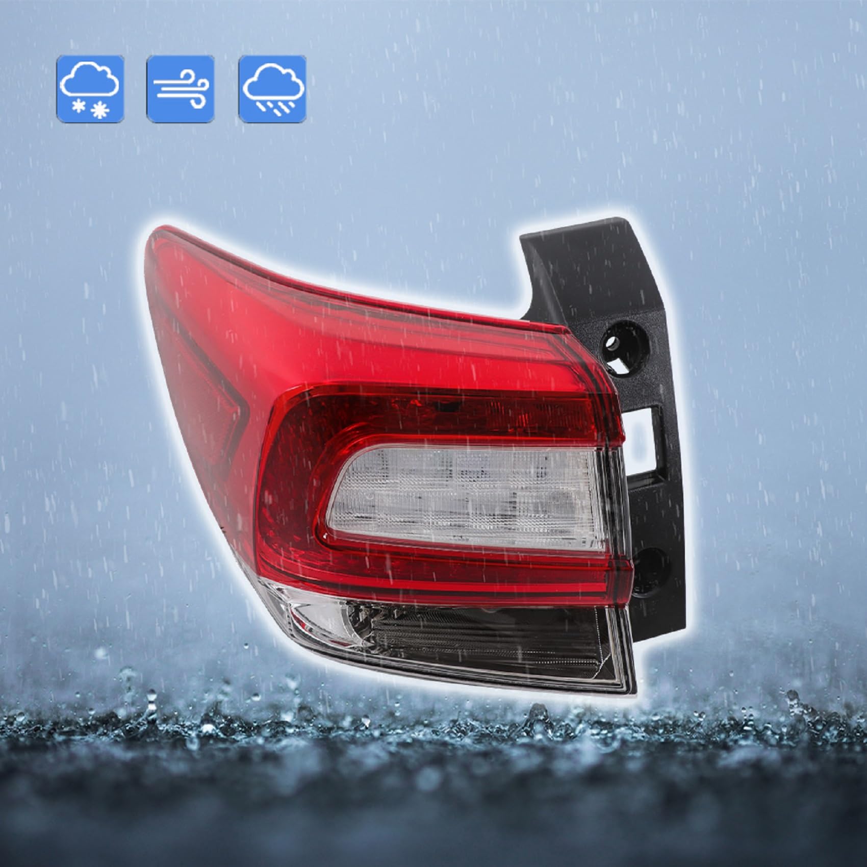 Amazon.com: labwork Left Outer Rear Tail Light Replacement for