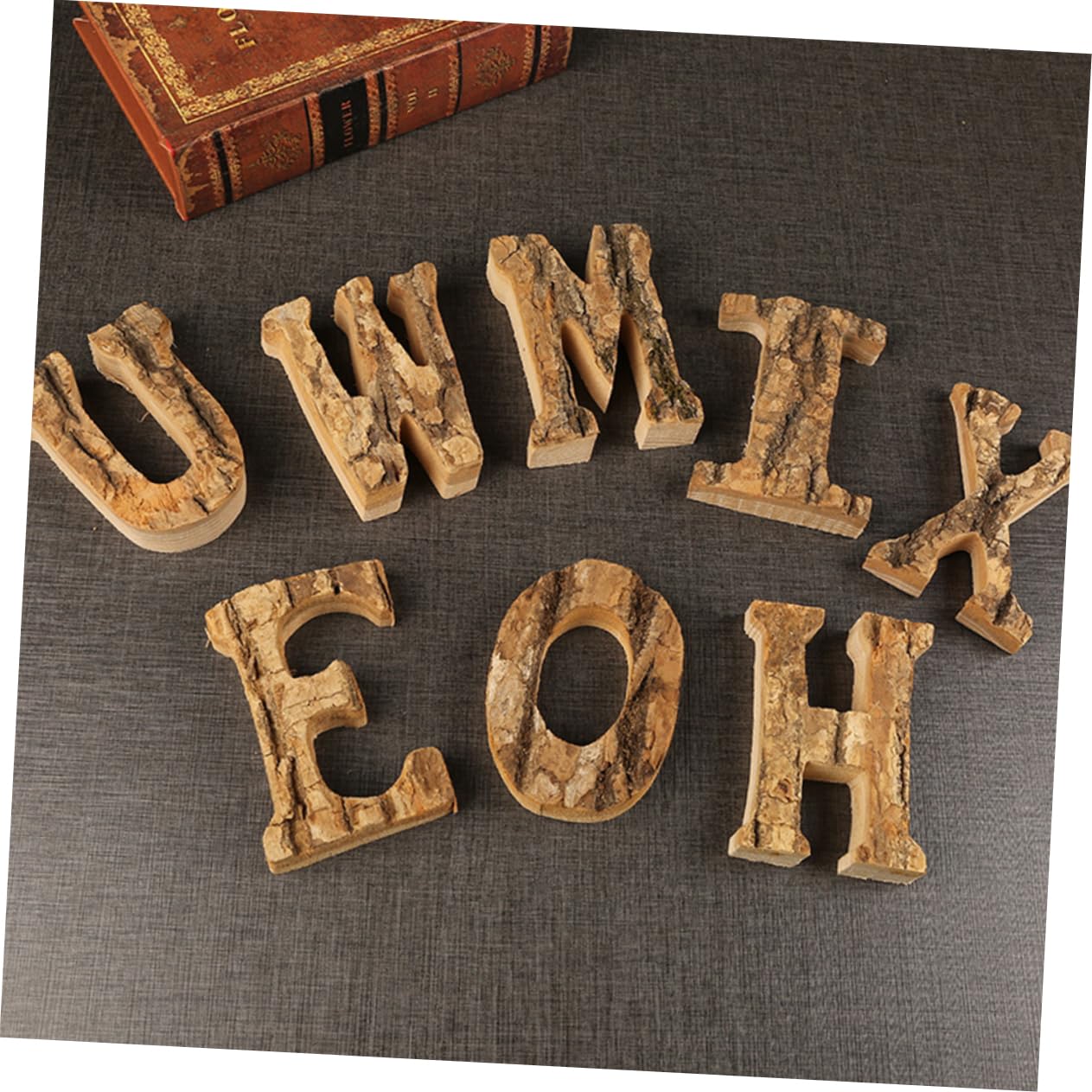 Ciieeo Wooden Letter Ornament Home Bar Decor Diy Craft Wall Decor Letters for Room