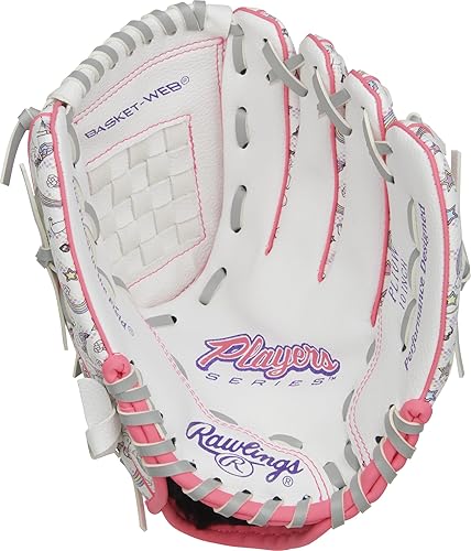 Miniatura 3 de Rawlings Players Series PL90SSG - Guantes de béisbol para jóvenes de 9.0in