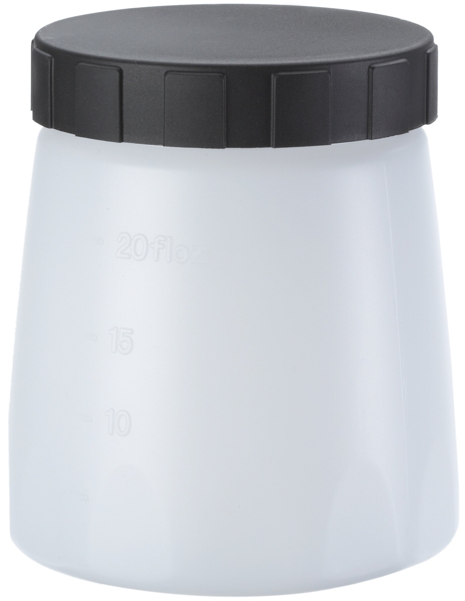 Wagner White Paint Container With Cover 600 Ml, Accessory For Paint Sprayers