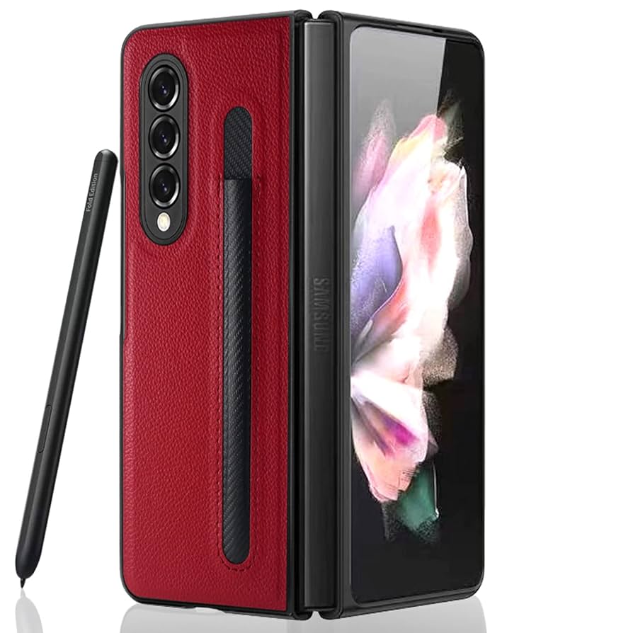 Galaxy - Docomo Galaxy Z Fold3 5G SC-55B 純正ケース付き Galaxy 【Galaxy 純正品】☆SSランク☆Flip Cover with Pen Z