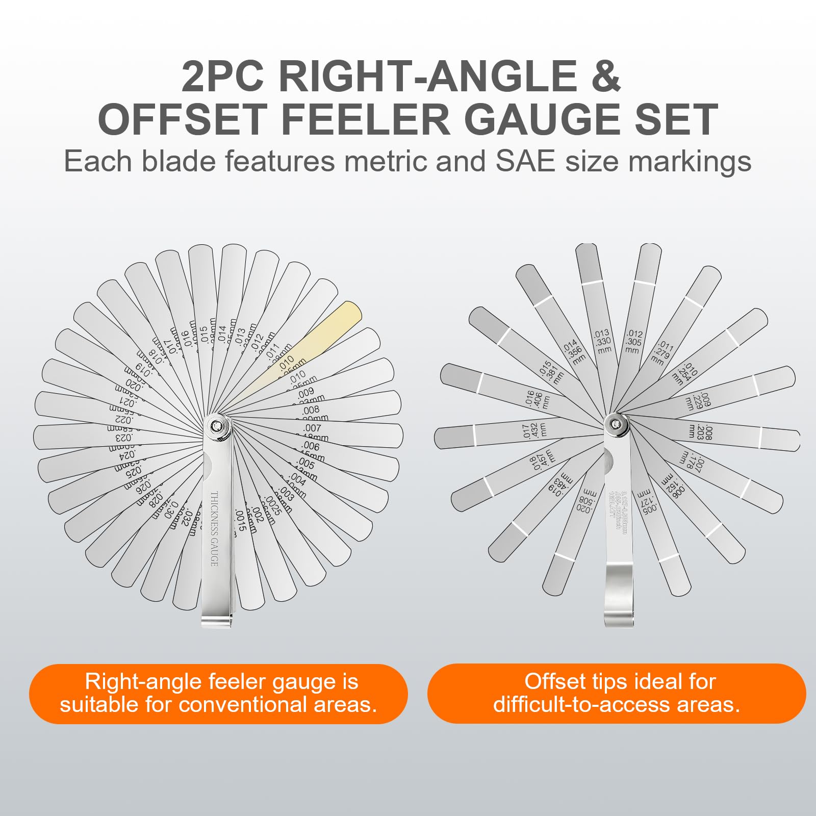 Feeler Gauge Set - Precision Measurement Tools -4 Feeler Gauge Set - Precision Measurement Tools -4