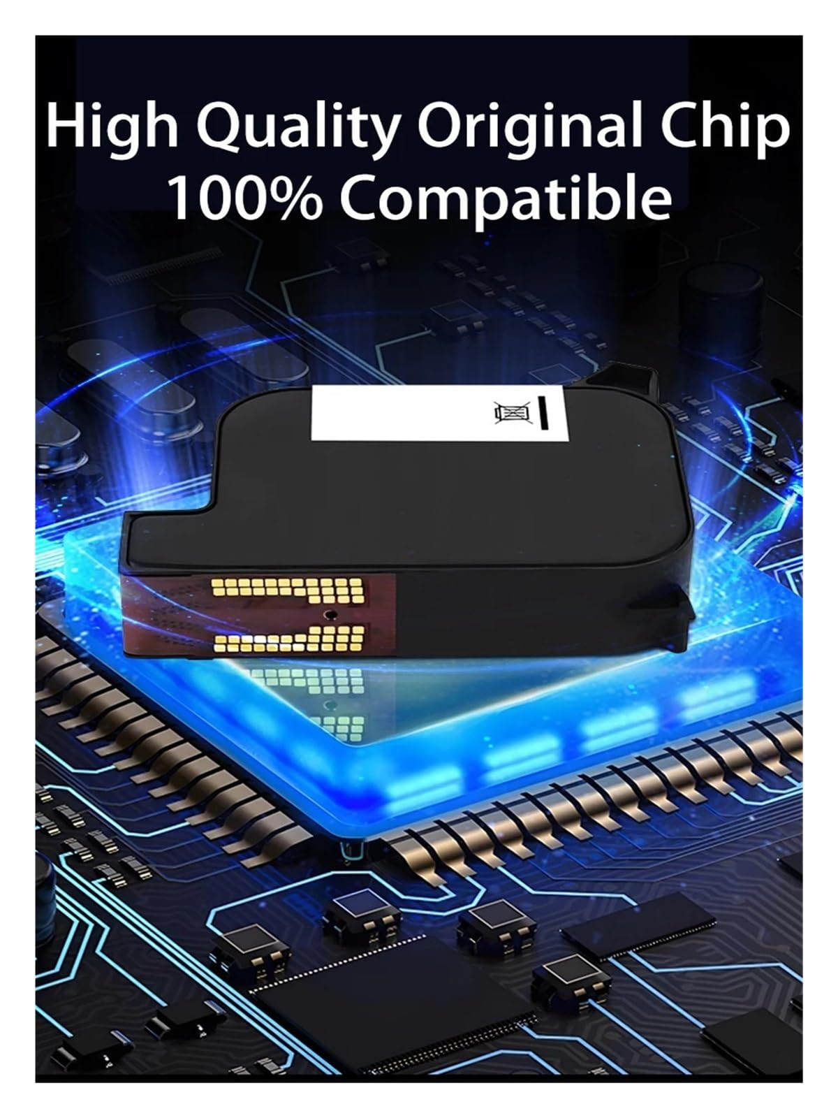 45 Cartouche Encre Remanufacturée Compatible avec HP Plotter