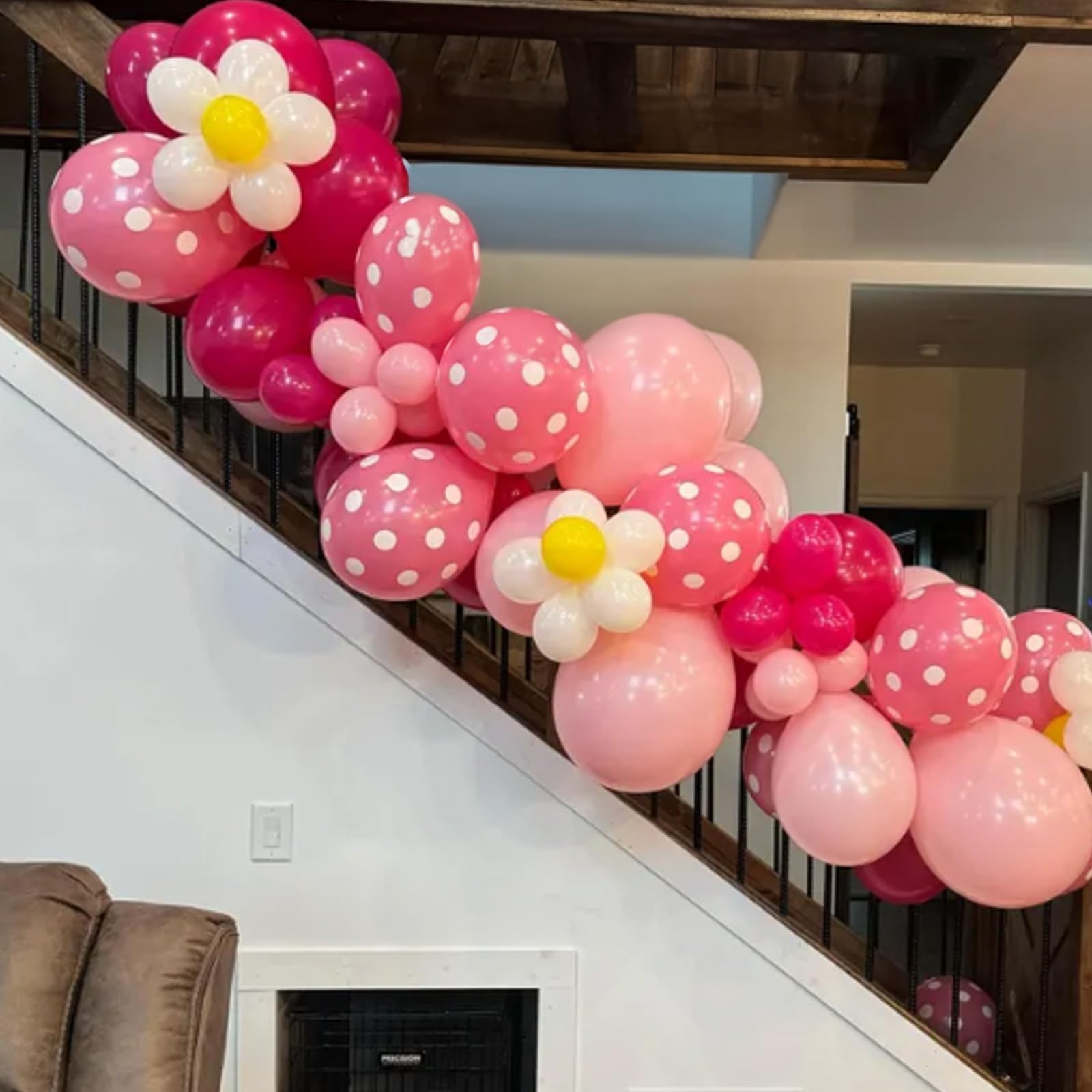 Gorący różowy balon, 60 szt., 30 cm, różowa lateksowa kokarda, różowe kropki, metaliczne różowe balony z konfetti dla dzieci, dziewczynki, motyw myszy, na urodziny, różowe, mini dekoracje imprezowe,