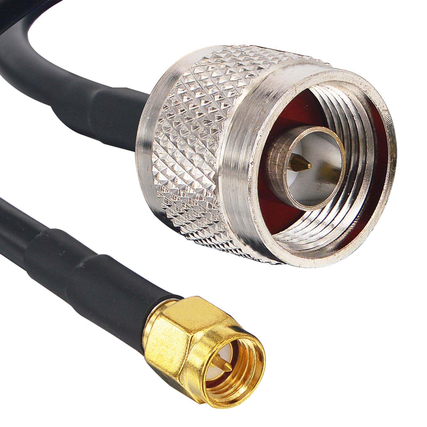 TNC Maschio A SMA Maschio 30cm RG58/U Cavo Coassiale - Foto 8