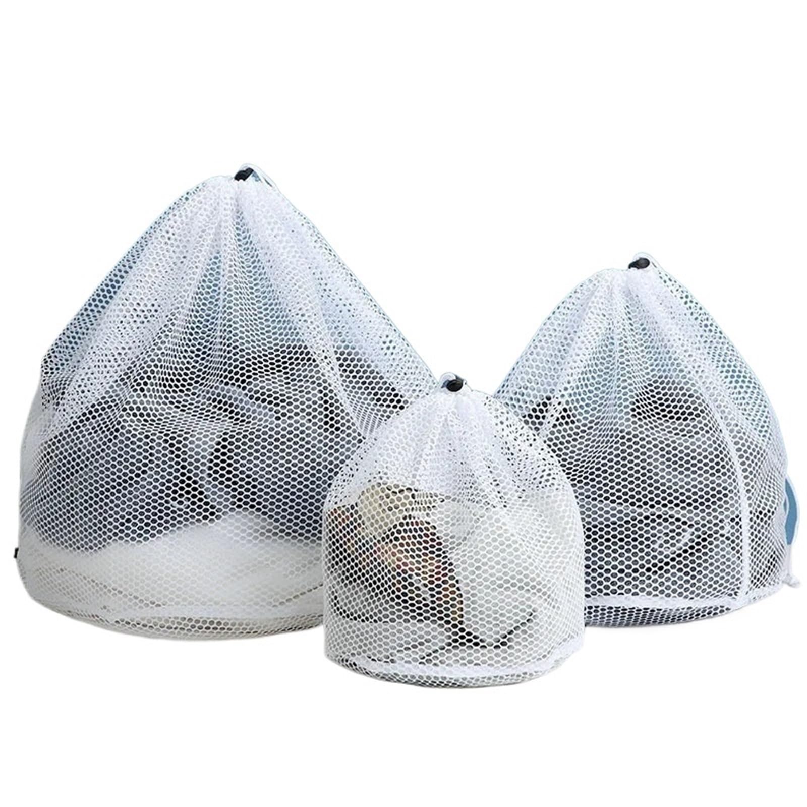 Wäschesack Großer Wäschewaschbeutel, Netz-Organizer, Netz for schmutzige BH-Socken, Unterwäsche, Schuhaufbewahrung, 30 x 40, 50 60, 80, deckt Waschmaschine ab(Coarse mesh 5PCS,60CMX80CM)
