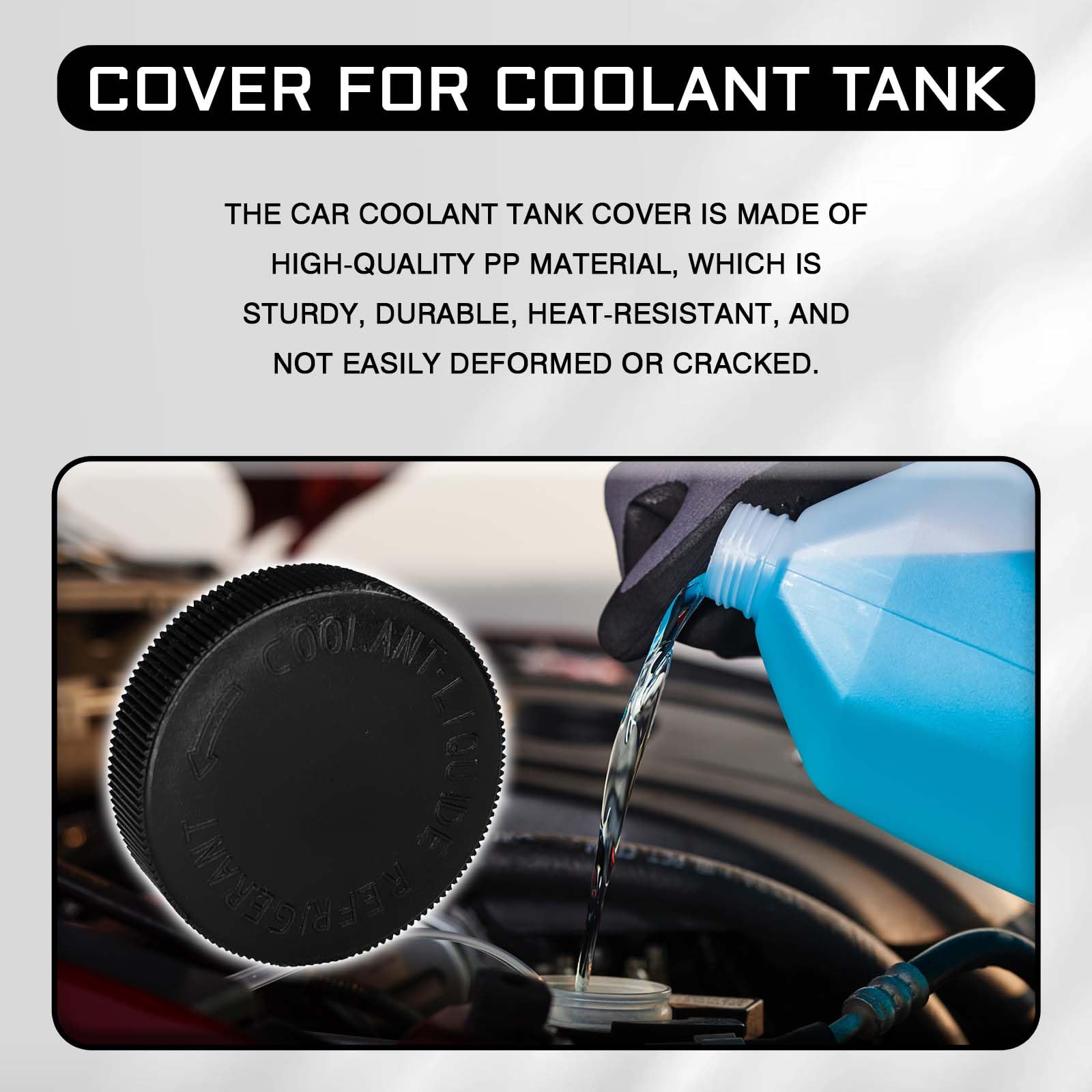 MLAHUIER 2PCS 2171279900 Coolant Reservoir Cap, Engine