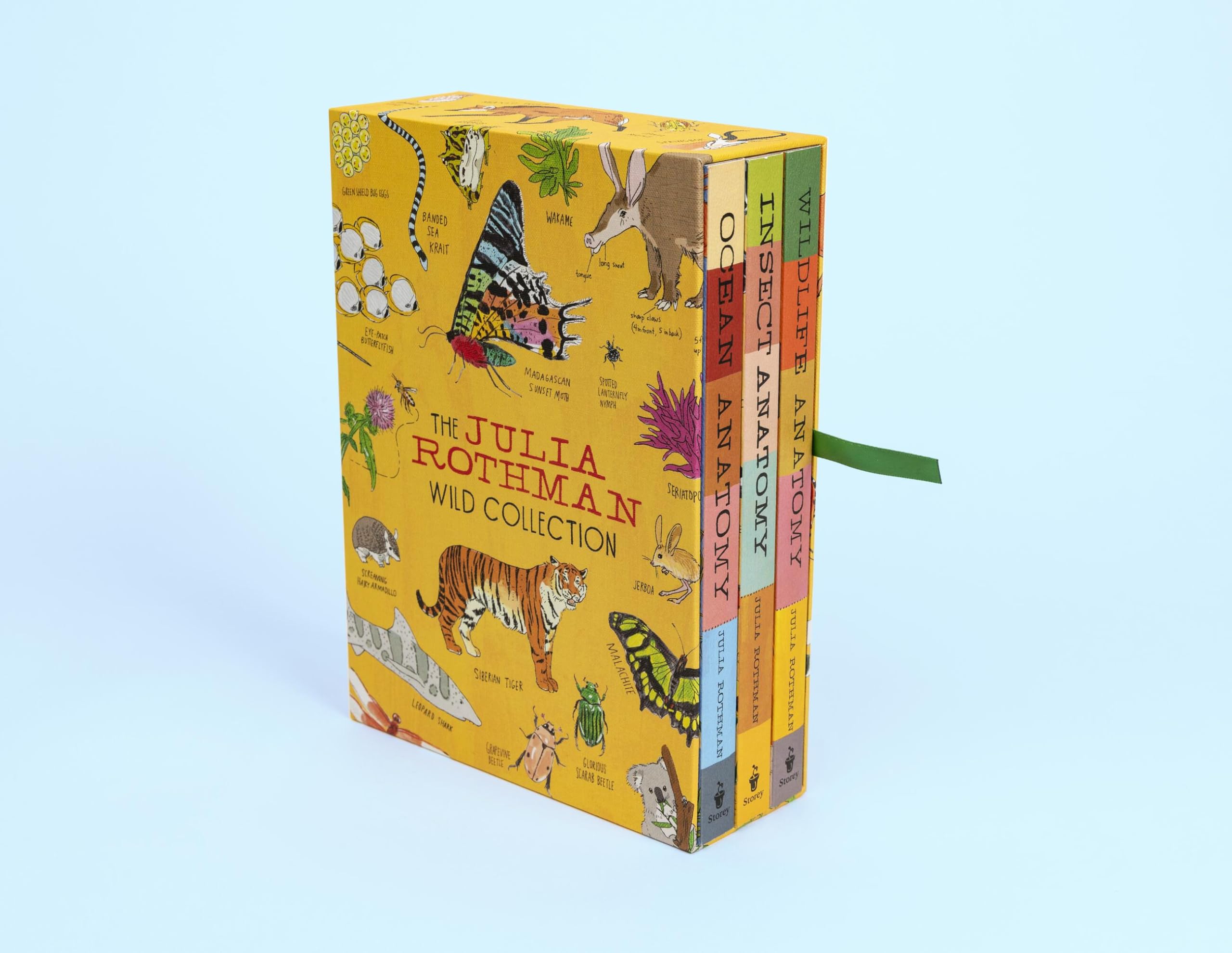 The Julia Rothman Wild Collection: Ocean Anatomy, Wildlife Anatomy, Insect Anatomy