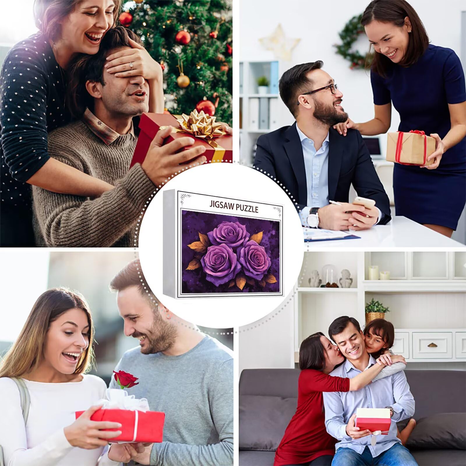 Puzzle 3000 elementów różowe puzzle dla dorosłych kwiaty 122 x 81 cm Unikalne rzemiosło klasyczne 3D drewniana układanka do rodzinnych gier aktywnych, układanka do samodzielnego wykonania nawet do