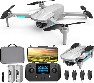 Drones with Camera for Adults 4K: GPS Precision, Real-Time Transmission, Gesture Recognition, Follow-Me & Trajectory Flight, Dual Batteries for Over 40-Min Flight Time: No FAA Registration Needed