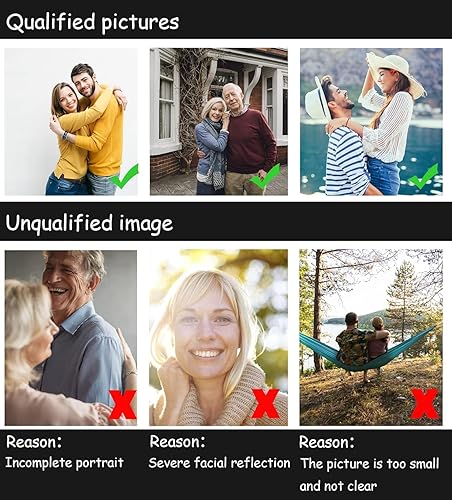 Miniatura 7 de Foto de cristal 3D, regalos personalizados para mujeres, ella, esposa, hombres, mamá, marido, gran regalo personalizado con tu propia foto,