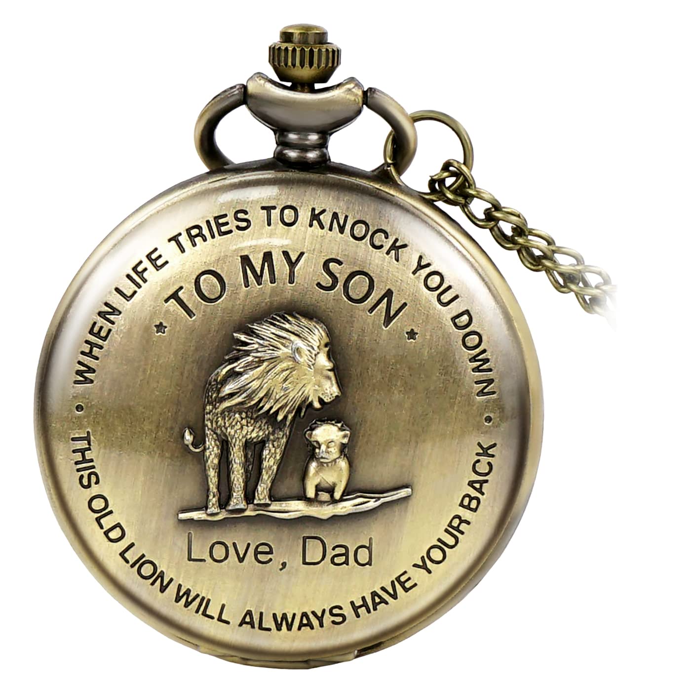 Pocket Watch Gift for Son from dad Memories Gift Birthday Gift”dad to Son” – Gift Ideas for Son