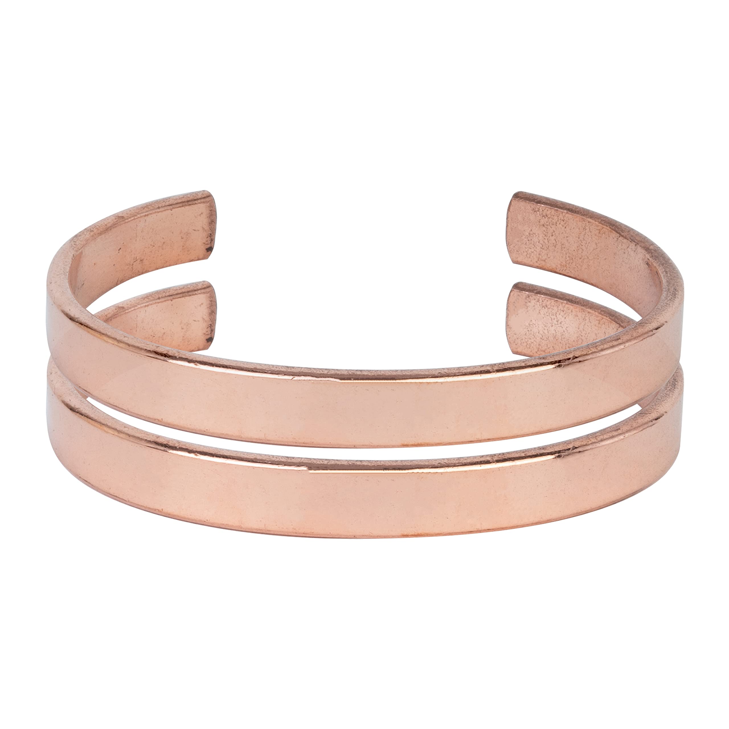 HindCraft Tibetan Adjustable Bangle Handcrafted Copper Bracelets for women and men set of 2 Indian pattern Healing Meditation Gorgeous Collection Ideal for him & her Jewelry copper bracelet (B0C1SWQF6F) Amazon Price History, Amazon Price Tracker