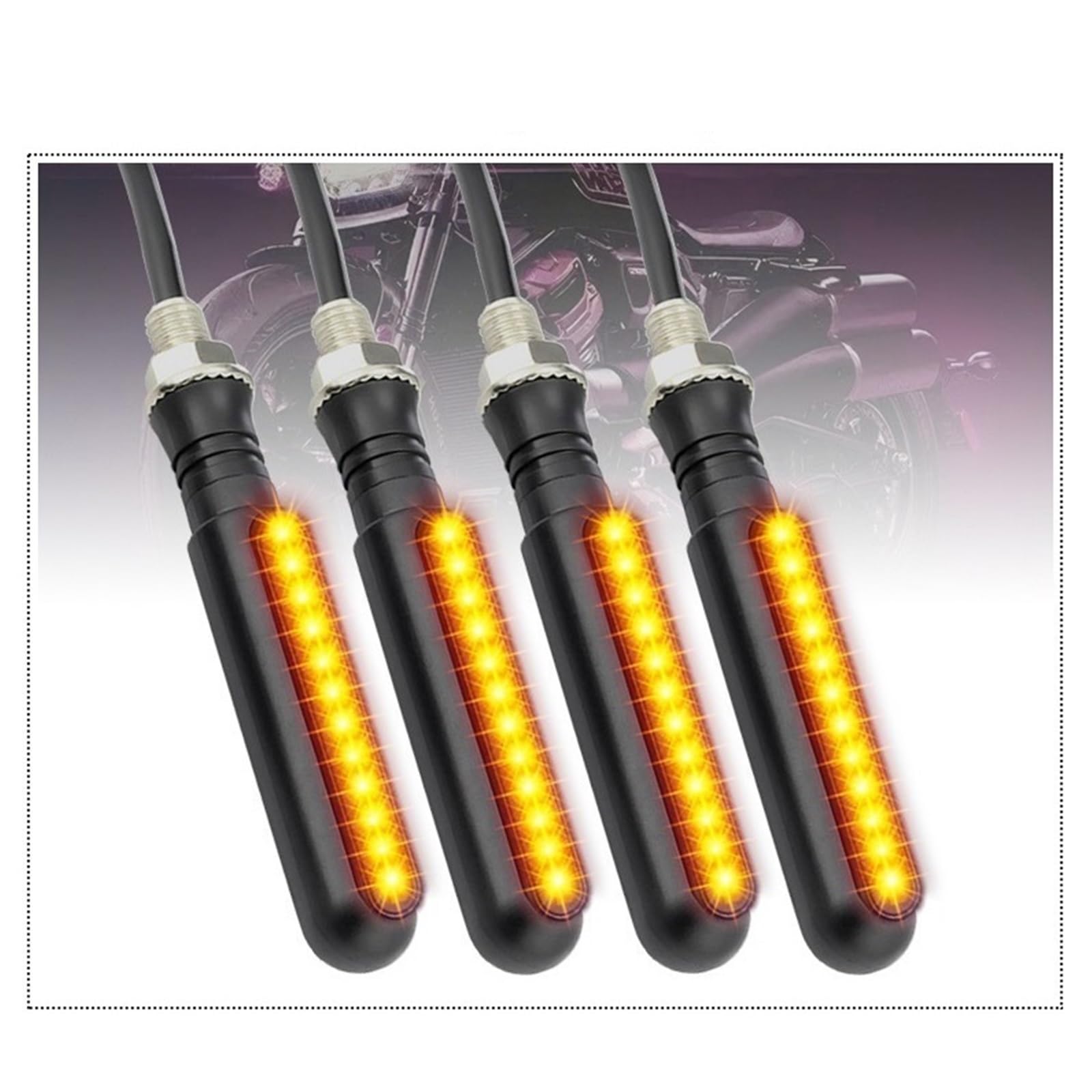 Luces señalización Luces De Señal Giro Para Motocicleta