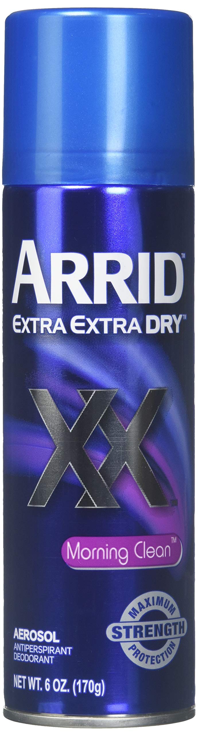 ArridDeodorant 6oz Aerosol Extra Extra Dry Morning Clean 3 Pack