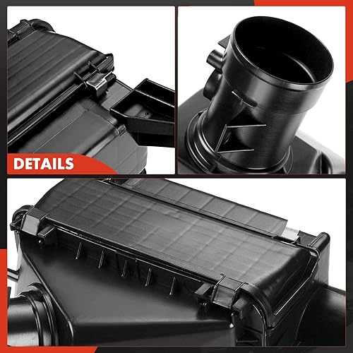 Miniatura 8 de A-Premium Carcasa de la caja del filtro de aire del motor compatible con DOHC, 6 cilindros 3.4L compatible con Toyota Tacoma 1999-2004, pickup