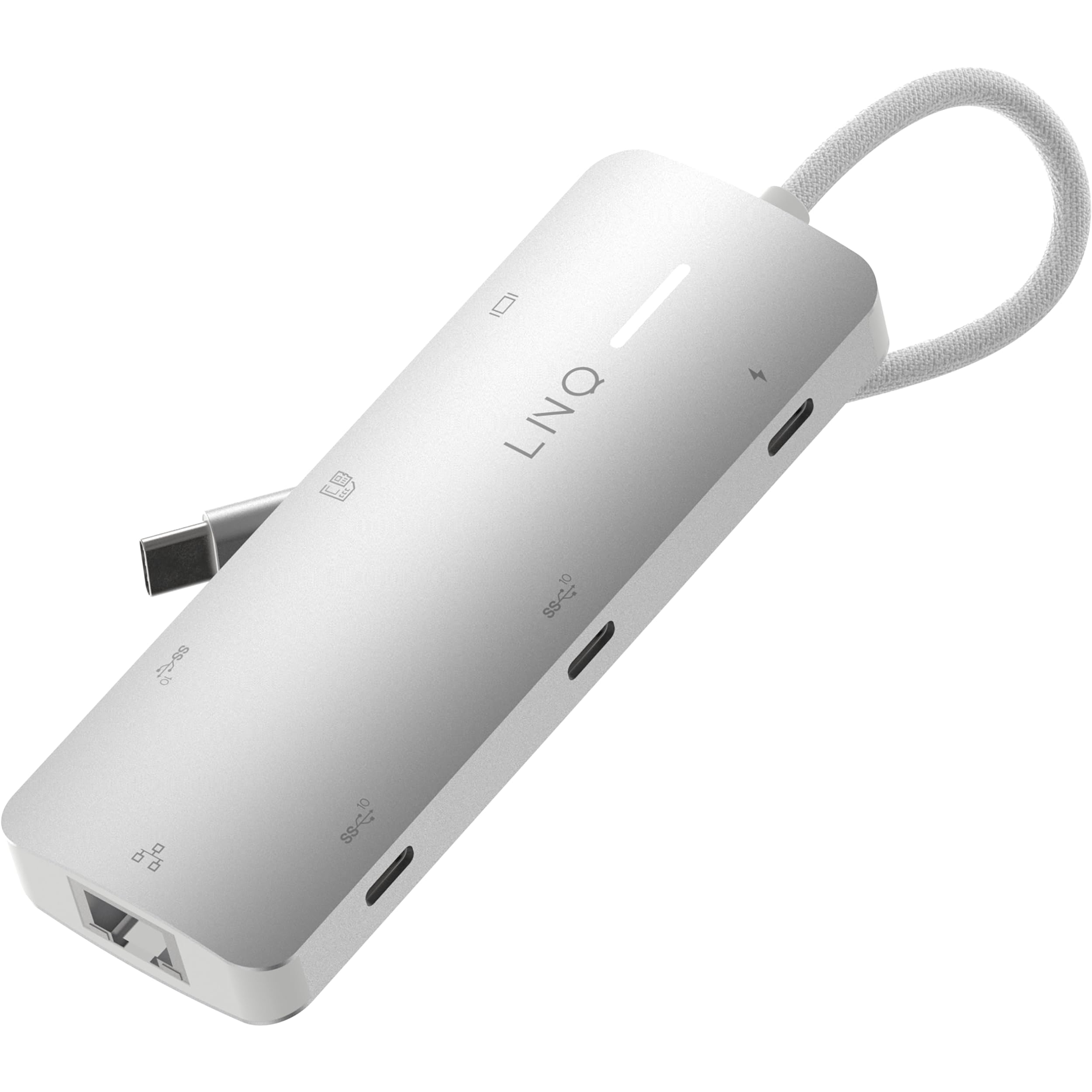 LINQ 8w1 PRO USB-C wieloportowy hub 140 W
