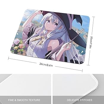 Amazon.co.jp: マウスパッド ゲーミング 魔女の旅々 イレイナ