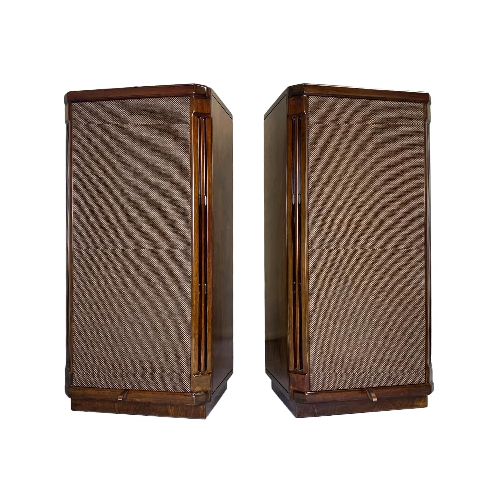 Generic Craftsmen Customized One Pair 12 Inch Full-Range Birch Plywood Empty Speaker Cabinet Box Copy Tannoy Turnberry Louderspeaker HiFi DIY (Walnut)