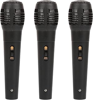 Gadpiparty Fake Microphone Toy Girl Toys 3pcs Kids Microphone Pretend Microphone Toy Fake Microphone Prop Cosplay Play Mic Toy for Costume Prop Party Favors Boys Girls Kids Toys