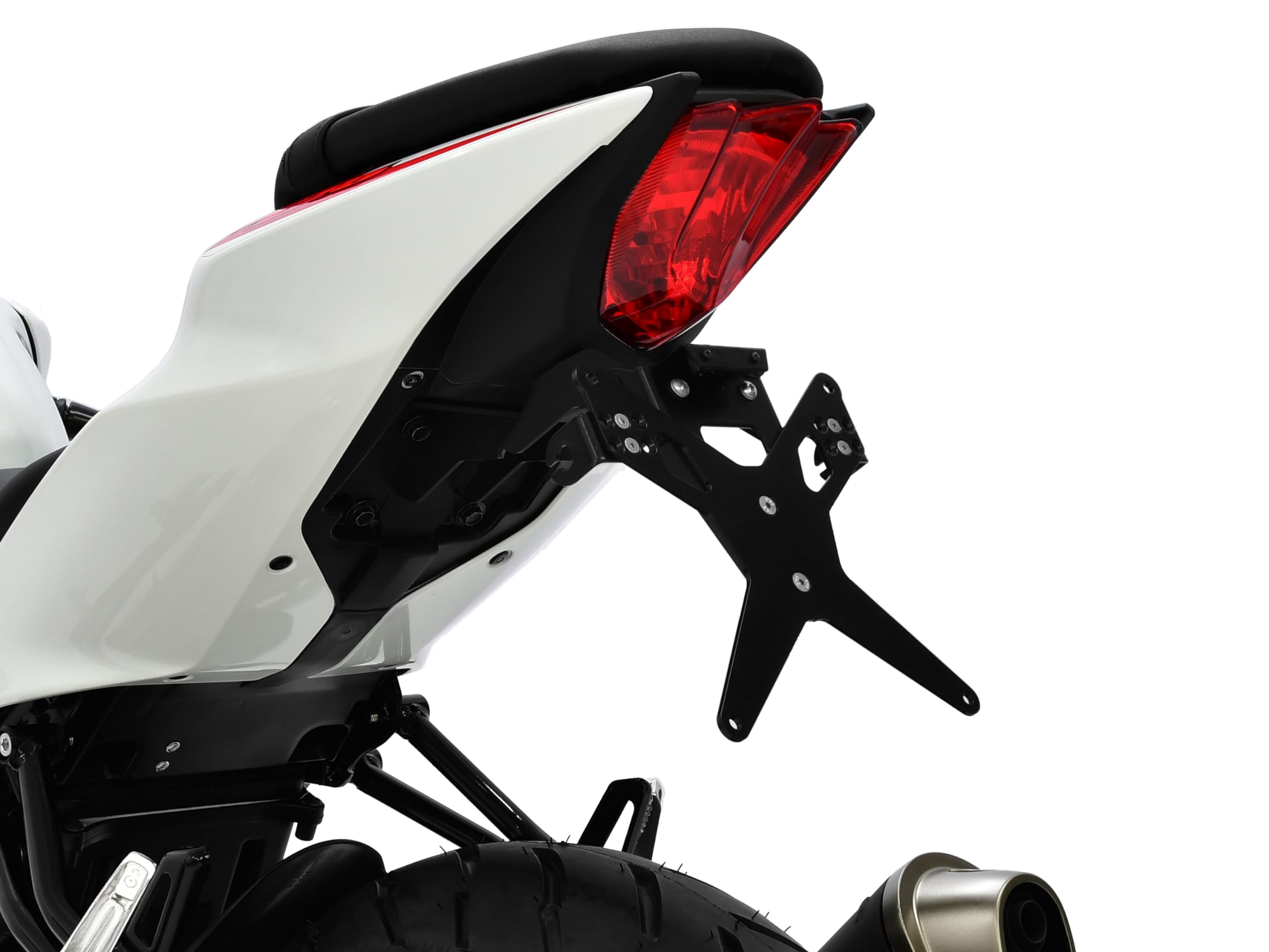ZIEGER X-Line Kennzeichenhalter kompatibel mit Suzuki GSX-R 125