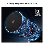 K&F CONCEPT Nano-X 82mm CPL+ND2-32+Black Diffusion 1/4 Magnetic kit, True Colors 28-Layer Coating, Hard Stop ND Filter, Optical Glass, Detachable Combination for Photography & Videography | 1s Swap Pack of 5 Filters + Magnetic Base Ring + Lens Cap Ki
