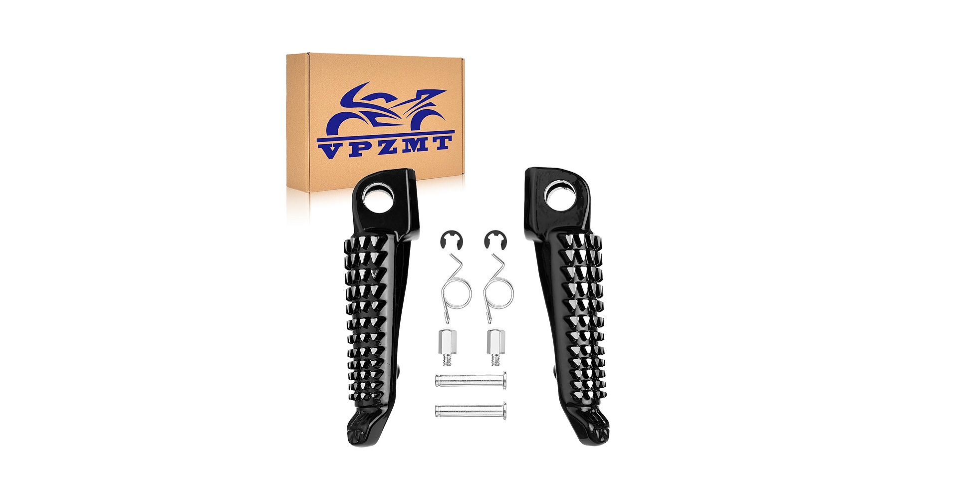 Amazon.com: VPZMT Motorcycle Front Foot Pegs Fits for