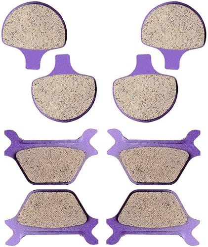 Miniatura 7 de SCITOO FA94 FA200 Pastillas de freno para pastillas de freno delanteras y traseras de fibra de carbono Fatboy 1998