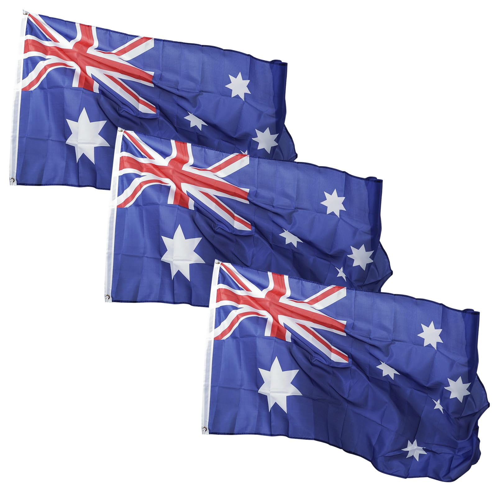 90x60cm Australian Flag – Heavy Duty Polyester Outdoor Flag For Australia Day & More
