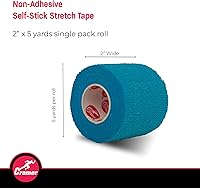 Vista 40 de Cramer Eco-Flex Self-Stick Stretch Tape, Cohesive Tape, Flexible Elastic Sports Tape, Athletic Training Room Supplies, Easy Tear & Self-Adherent