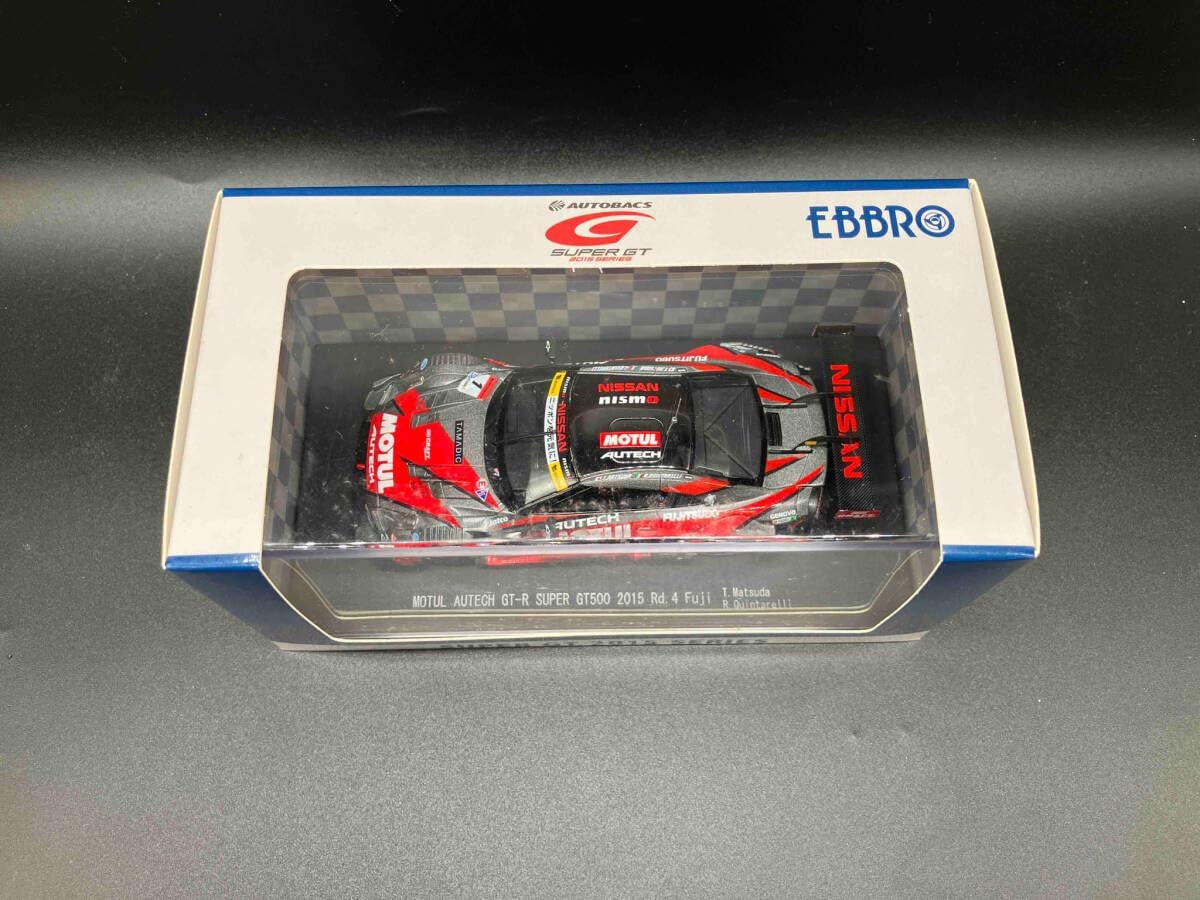 EBBRO 1/43 MOTUL AUTECH GT-R SUPER GT500 2015 Rd.4 Fuji No.1 エブロ