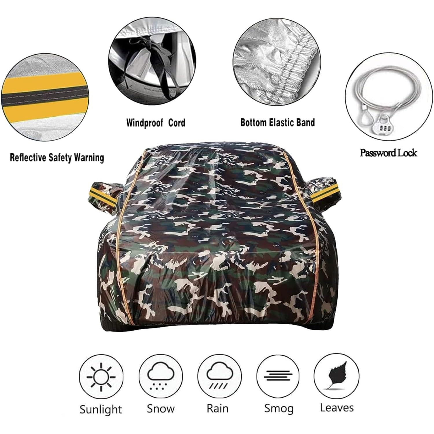 CADILLAC [FLEETWOOD] Custom Waterproof Outdoor Car Cover - All - Foto 4