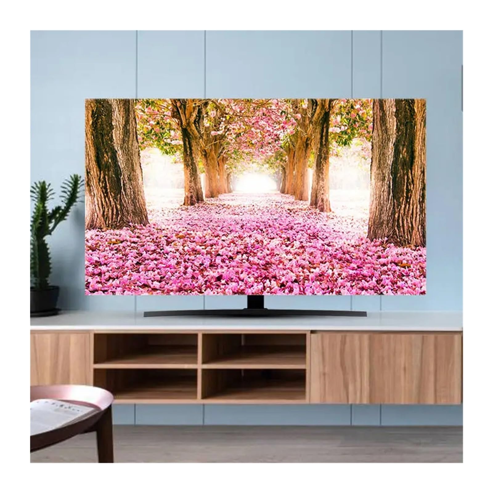 Outdoor TV Covers Copertura TV Antipolvere Copertura TV Panno Antipolvere 32-70 Pollici TV Curva da Tavolo da Appendere per Uso Domestico di Alta qualità Universale(09,49-52inch 118x70cm)