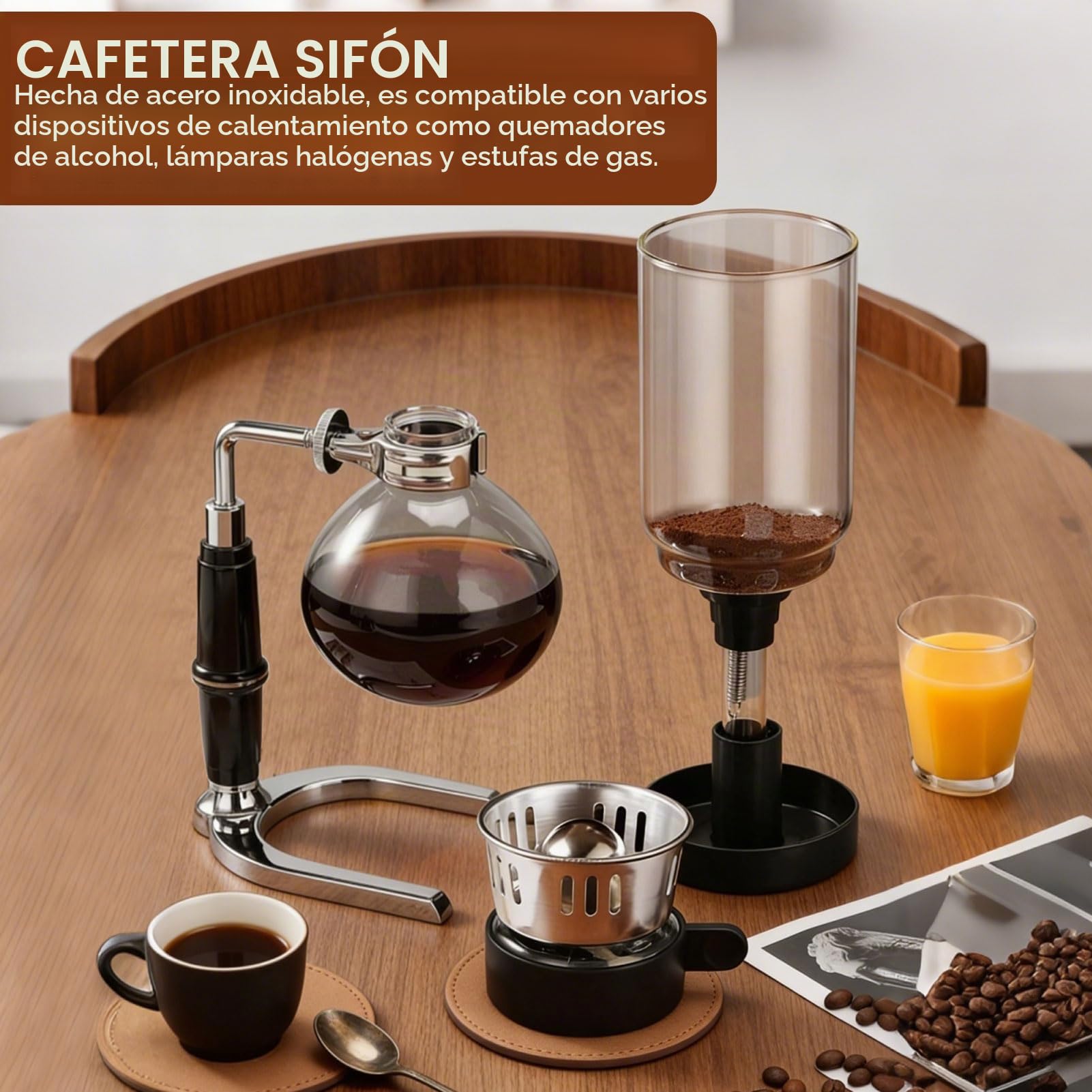 Cafetera Elaborada A Mano, Base Estable Tipo Sifón Verter Sobre La Cafetera Goteador De Café Cafeteras Para Café Frío Máquinas De Café Cafetero Espresso Cafetero De Sifón Para La Oficina En El Hogar
