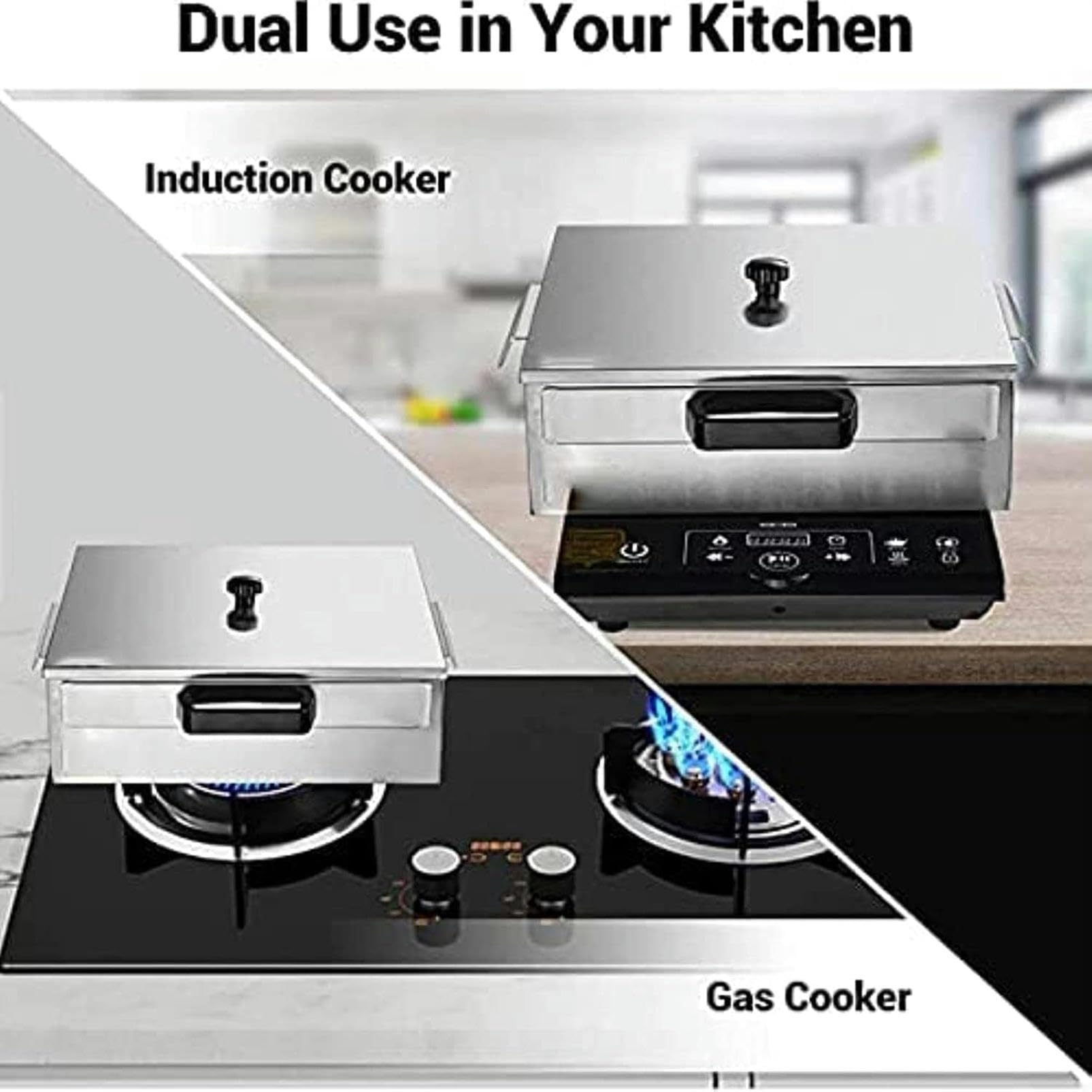 Maszyna Do Robienia Makaronu Ryżowego, Szuflada Do Gotowania Na Parze Do Żywności, Urządzenie Do Gotowania Na Parze Z Otwieraną Górną Pokrywą I Uchwytem Zapobiegają,B