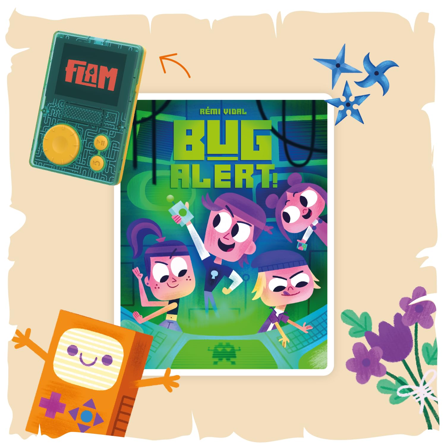 Lunii – Pack 3 Livres Audio interactifs pour Enfant dès 7 Ans – A écouter sur FLAM - Bug Alert, Panique Robotique, BAFL – 9h06 d'écoute - Boîte à Histoires baladeur Lunii