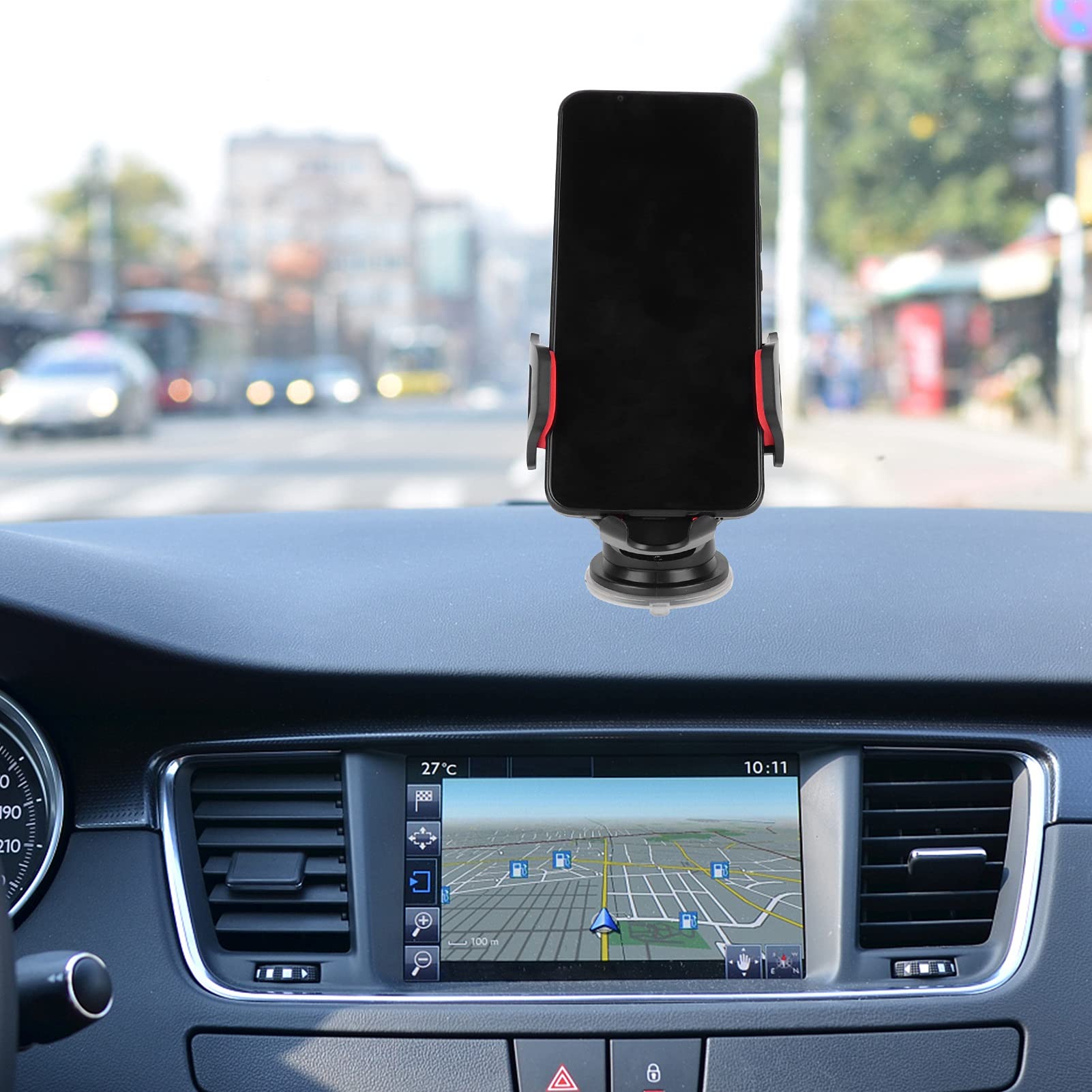 Supporto Auto Con Morsetto X, Braccio Lungo Supporto Universale Telefono Da Cruscotto Parabrezza Con Rotazione A 360° E Forte Ventosa Dai Fornori Di Dropshipping Case_expert, 1,78 € |DHgate - Foto 2