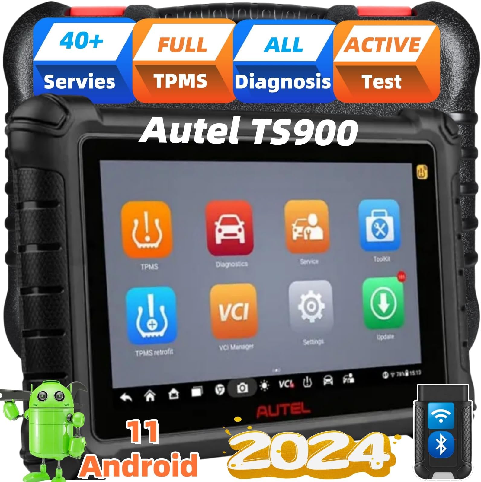 Amazon.com: Autel MaxiTPMS TS900 Autel TPMS Programming Tool Autel ...