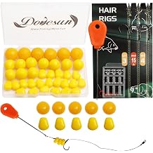Dovesun Carp Fishing Hair Rigs Carp Fishing Equipment with Baits Hooks Accessories 41PCS/151PCS