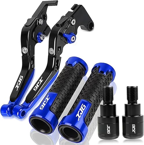 Miniatura 12 de Motocicleta para Y&AMAHA XJ6N XJ6 N XJ6DIVER XJ6 Diver 2009-2015 2014 2013 2012 2010 Palanca de embrague de freno manillar empuñaduras extremo Gris1