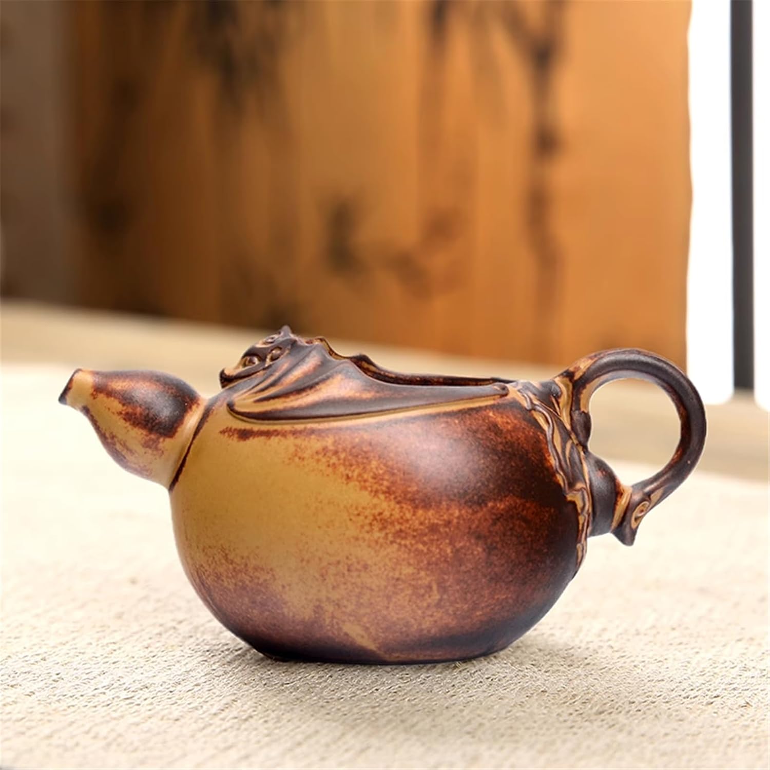 Rough Clay Fairness Cup, Ceramic Tea Sea, Vintage Style, Large Size, Tea Pouring Pot-style4