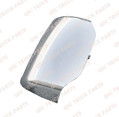 Miniatura 4 de QSC Truck Parts Cubierta cromada del espejo del capó para Kenworth T680 Peterbilt 579 lado izquierdo derecho