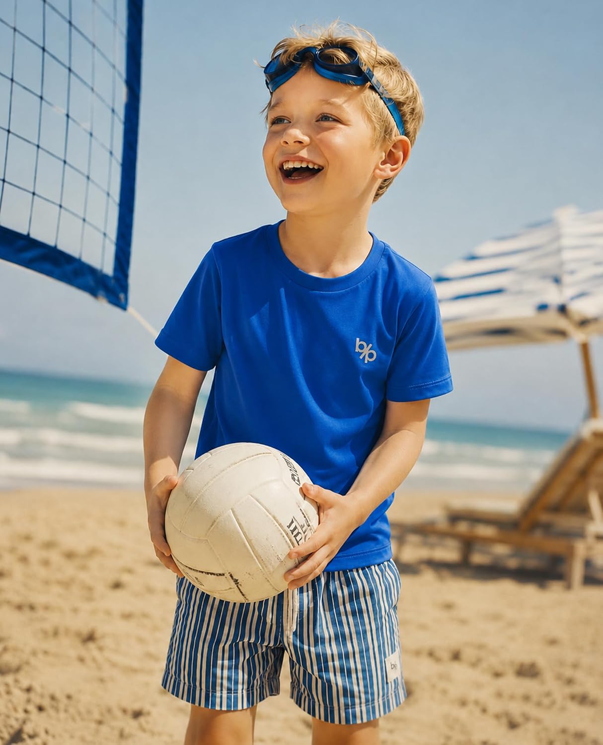 Balabala Boys Athletic Shirts Girls Short Sleeve Quick Dry T-Shirt Solid Basic Tee Tops for Kids Teens Sports Activewear