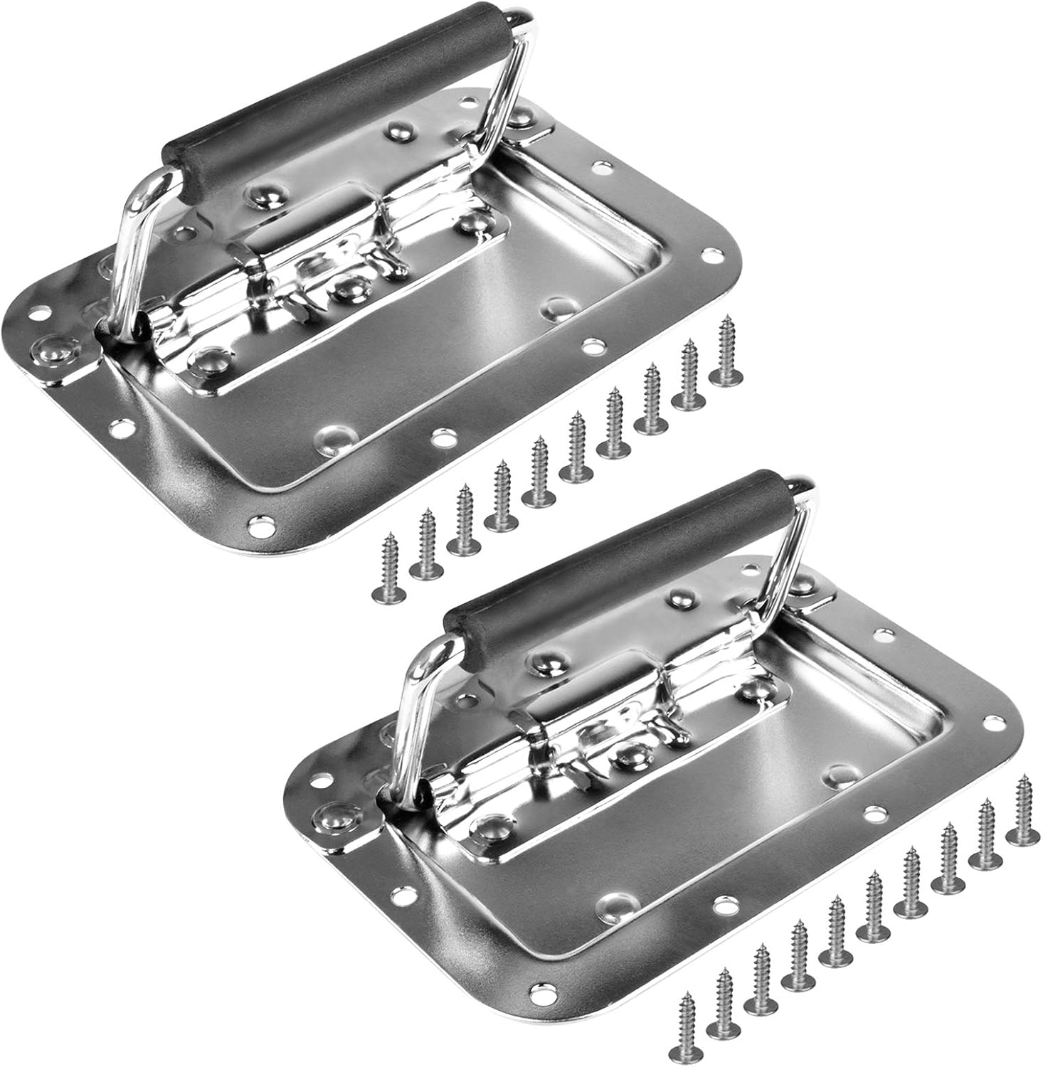 TSSS Pack of 2 Load Capacity 100 kg Folding Handle with Installation