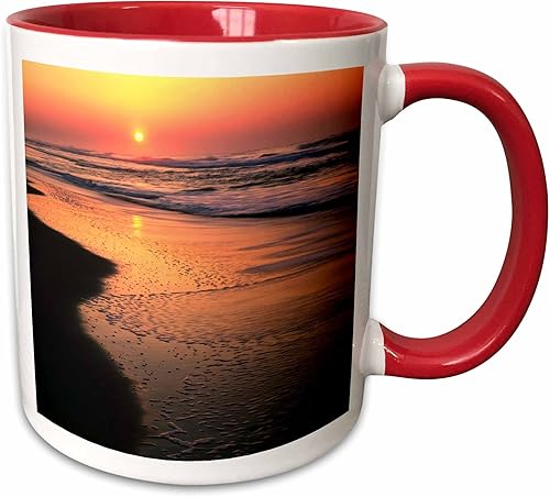 Vista 42 de 3dRose North Carolina, Cape Lookout Lighthouse-US34 LSE0035-Lynn Seldon - Taza de dos tonos, 11 onzas, negro/blanco