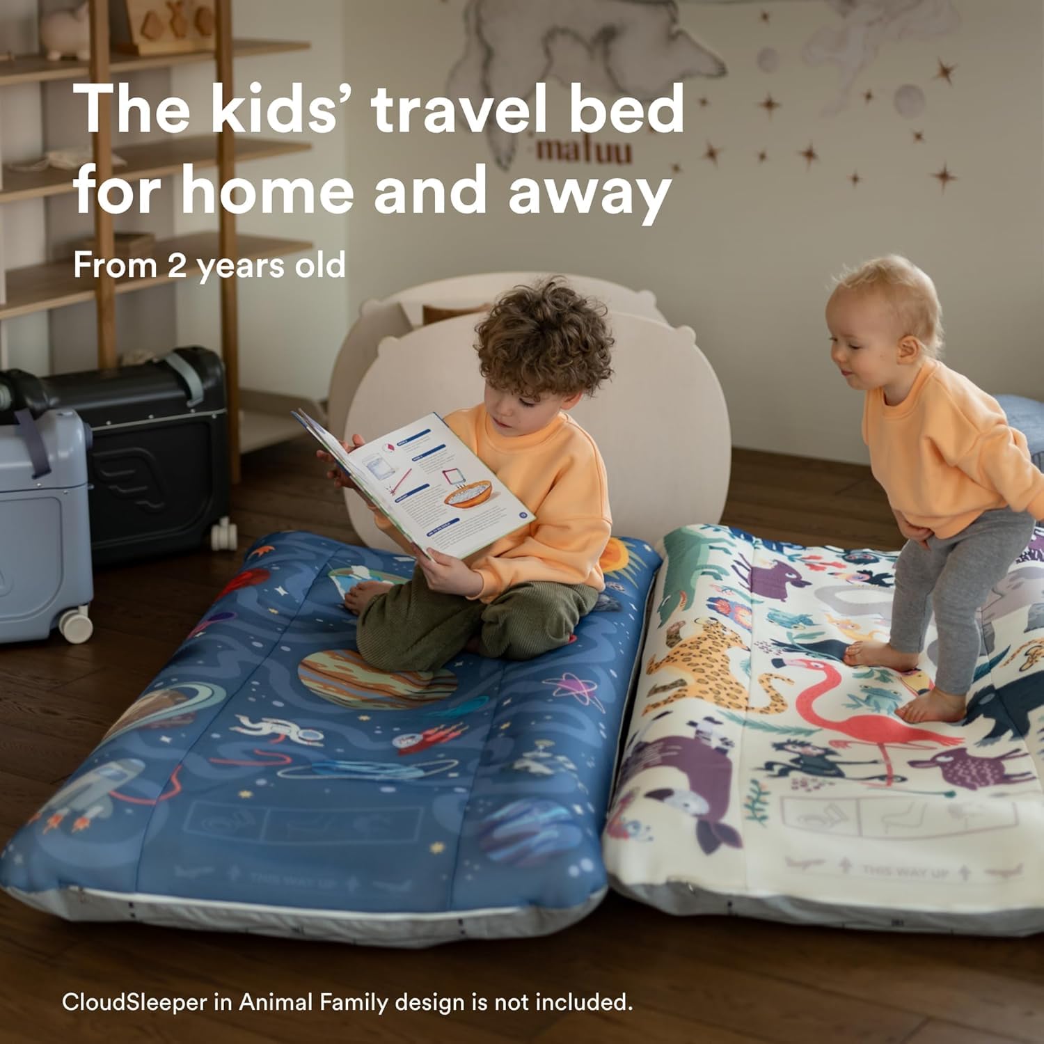 Stokke JetKids CloudSleeper, Animal Family - Inflatable Kids