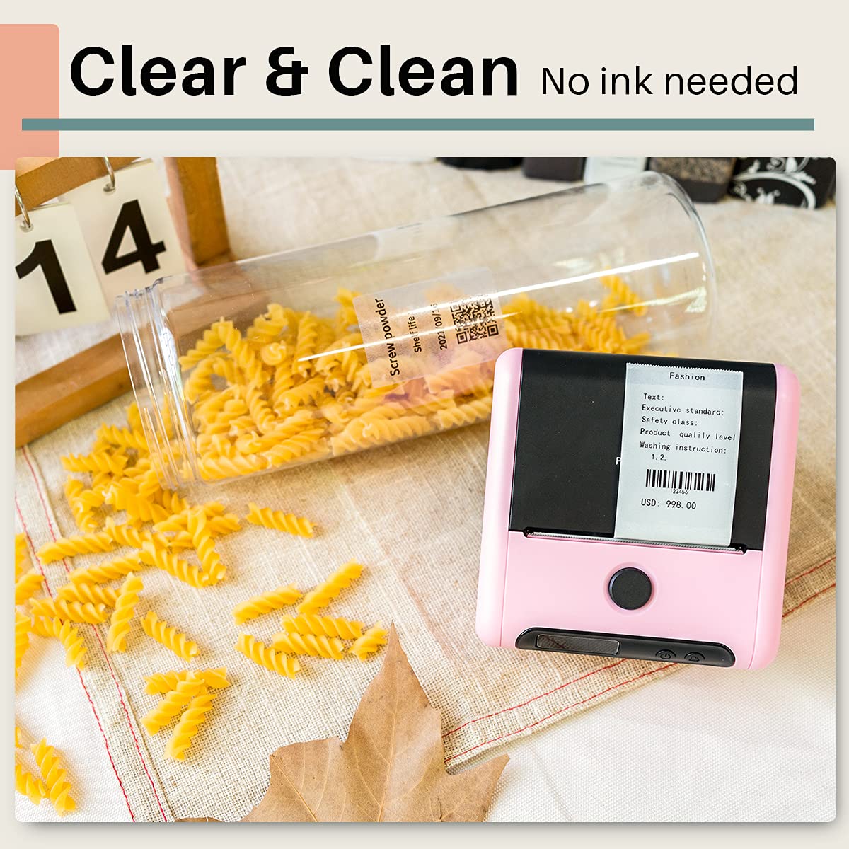 Phomemo M200 Label Maker Cube WiFi Bluetooth Thermal Label Printer 3