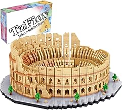Italy Rome Colosseum Micro Brick Building Set (5594 Pieces) – Landmark Model Educational Toy Gift for Kids and Adults