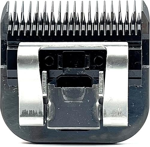 Miniatura 6 de Cuchillas cortadoras de acero desmontables para perros, tamaño 10, compatibles con Andis longitud de corte de 116 pulgadas