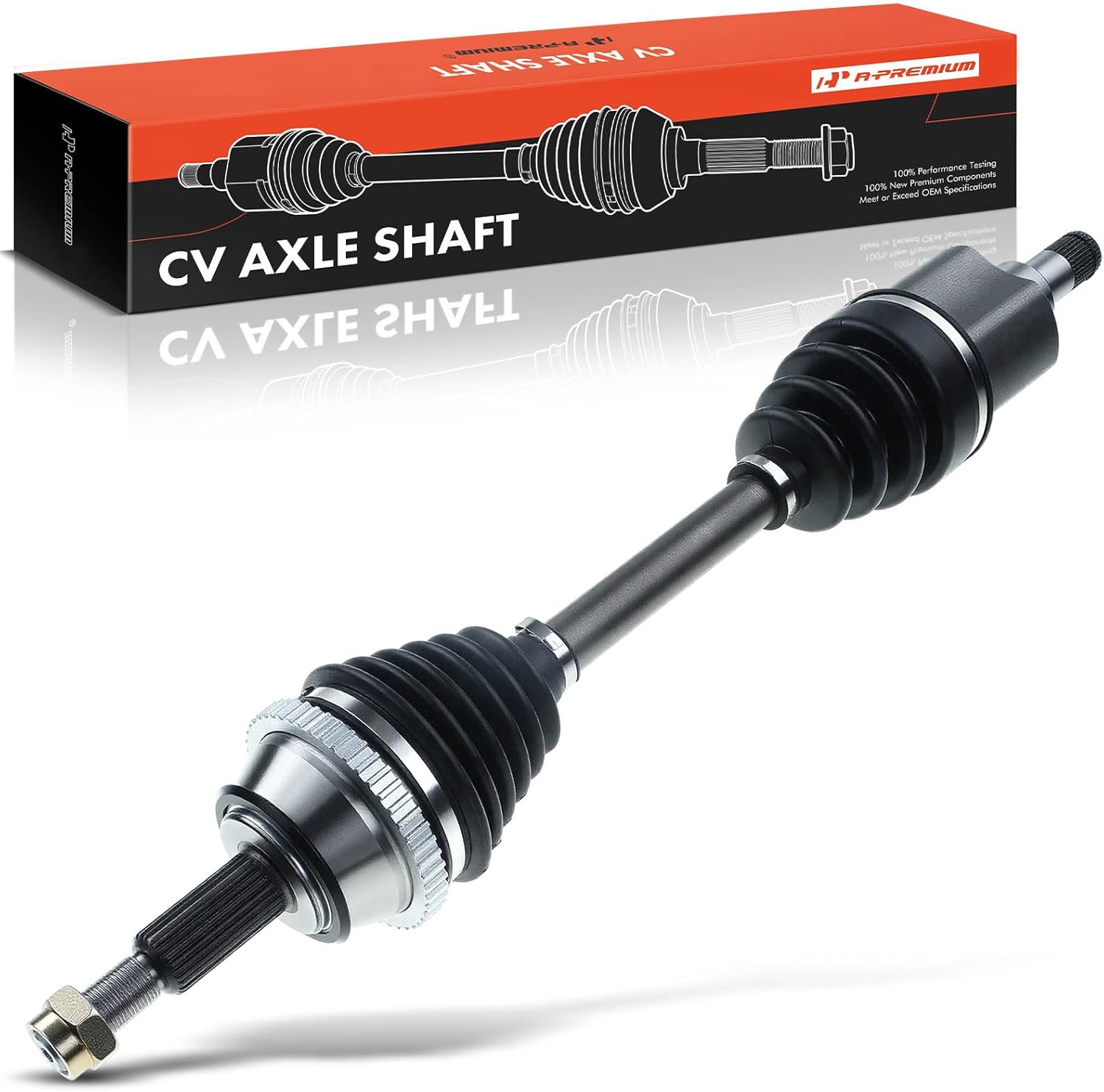 A-Premium CV Axle Shaft Assembly Compatible with Lincoln Continental 1995 1996 1997 1998 1999 2000 2001 2002, V8 4.6L, Front Right Passenger Side, Replace# F50Y3B436A